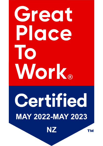 Great Place to Work 2022 - Certification Badge-NZ